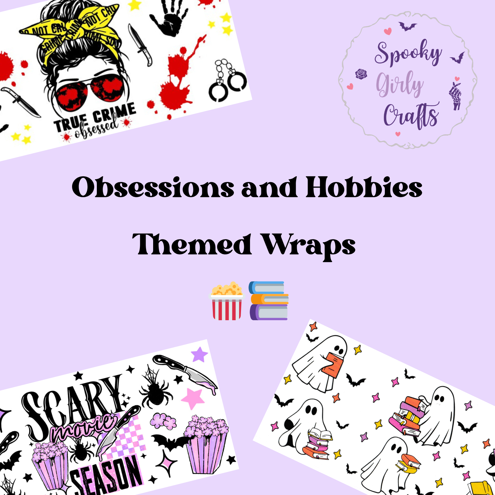 Obsessions, Hobbies, & Interests UV DTF Wraps