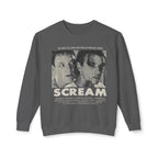 90's Horror Movie Poster Lightweight Relaxed-Fit Sweatshirt (Unisex)