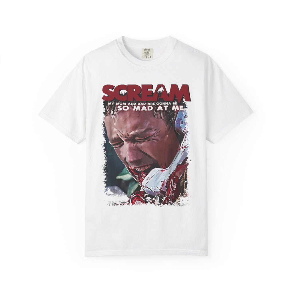 90's Horror Movie Villain Accomplice Relaxed Fit Graphic T-Shirt (Unisex)