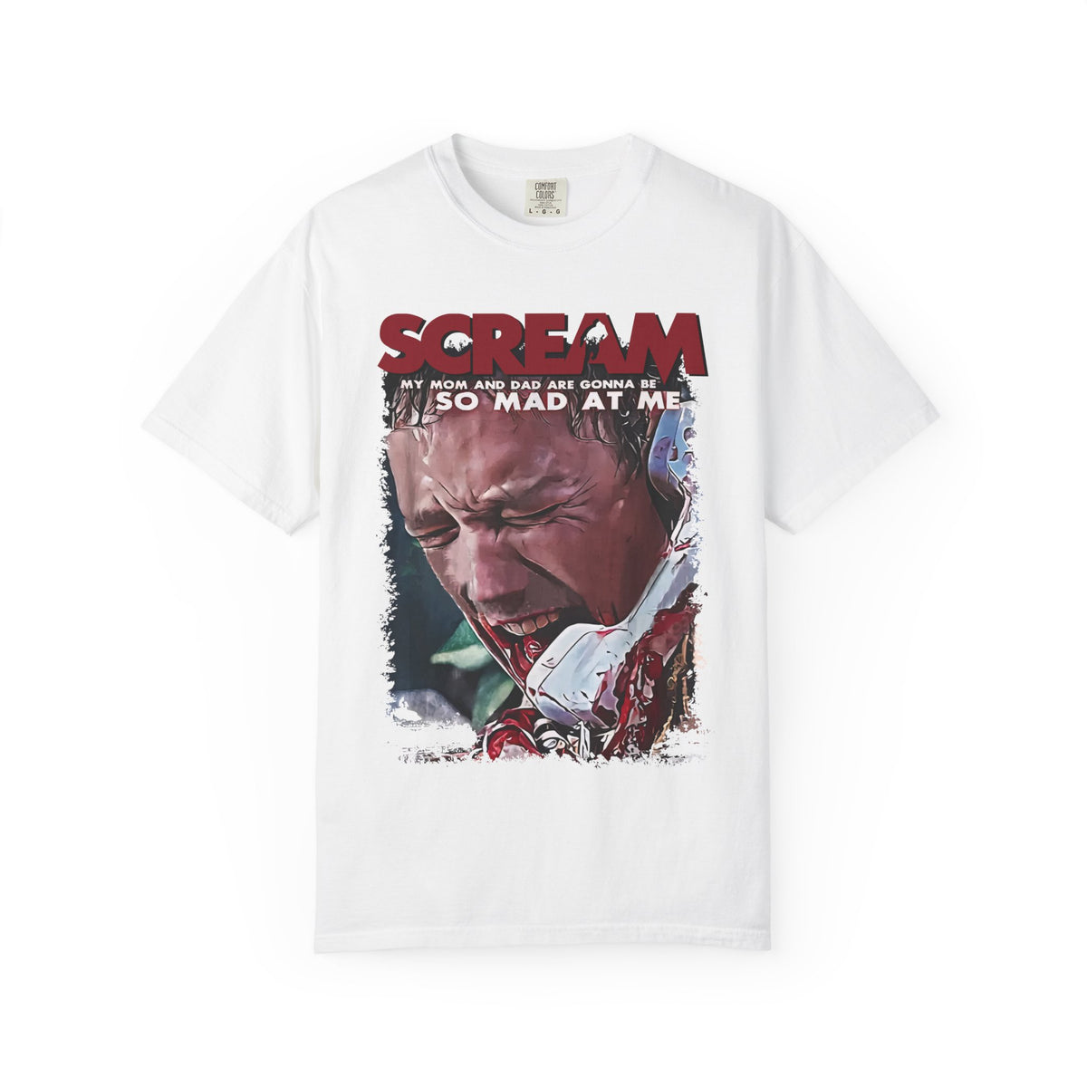 90's Horror Movie Villain Accomplice Relaxed Fit Graphic T-Shirt (Unisex)