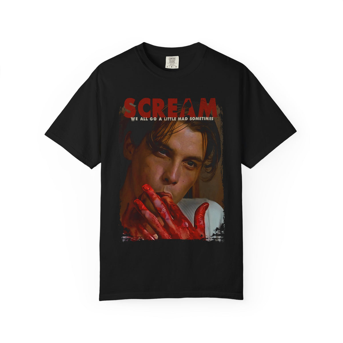 90's Horror Movie Villain Relaxed Fit Graphic T-Shirt (Unisex)
