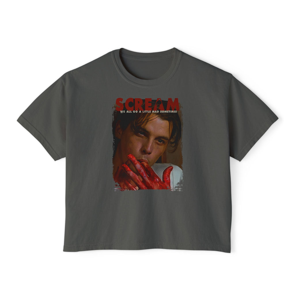 90's Horror Movie Villain Women's Boxy T-Shirt
