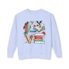 Bookish Lightweight Relaxed-Fit Sweatshirt (Unisex)