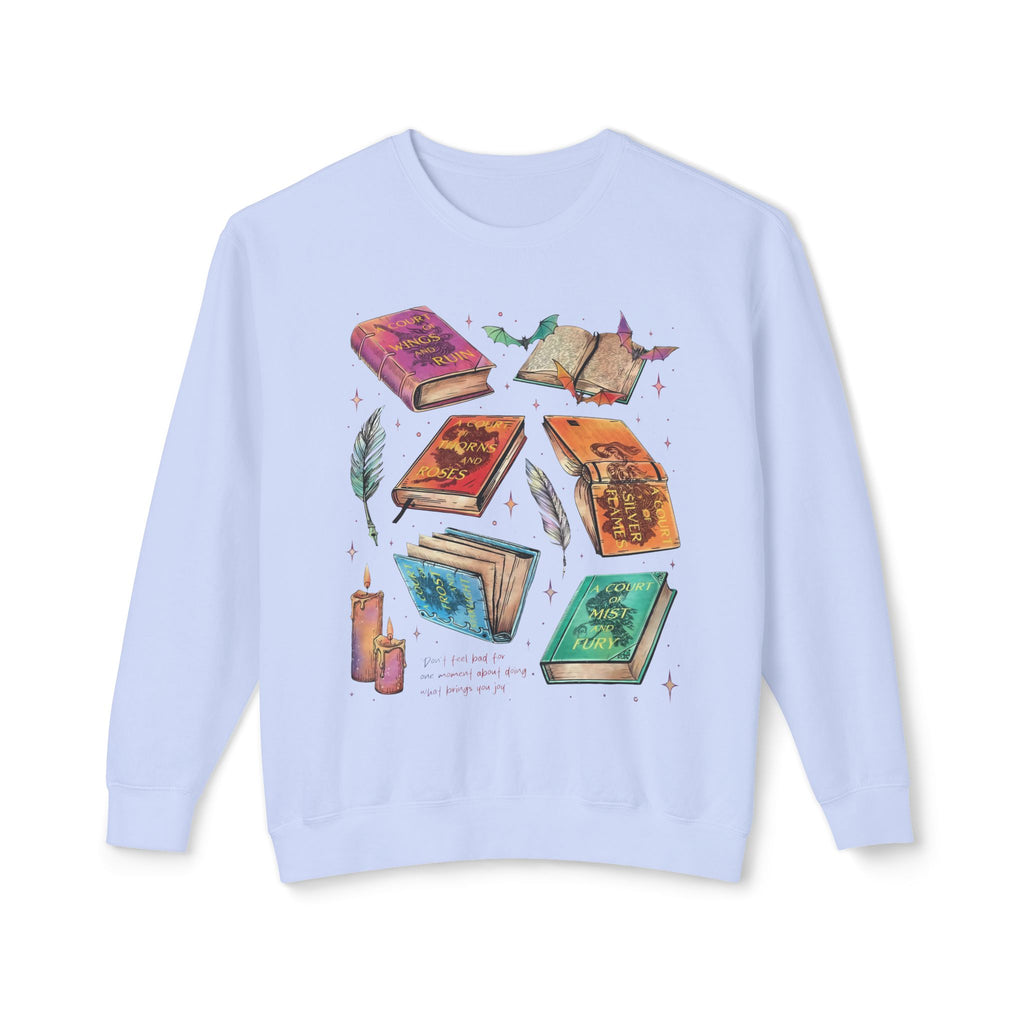 Fey Romantasy Lover Lightweight Relaxed-Fit Sweatshirt (Unisex)