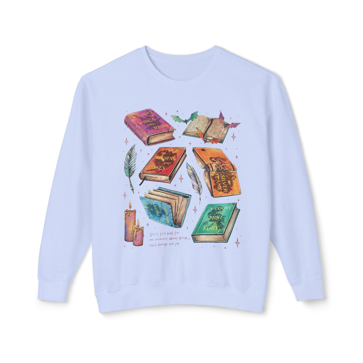 Fey Romantasy Lover Lightweight Relaxed-Fit Sweatshirt (Unisex)