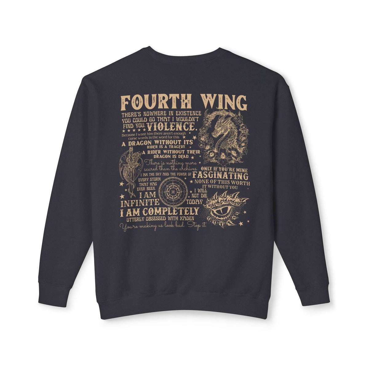 Dragon Lover Lightweight Relaxed-Fit Sweatshirt (Unisex)