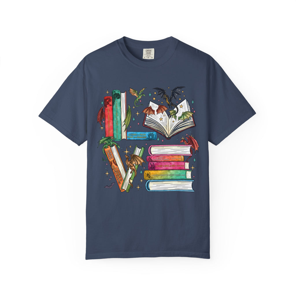 Bookish Relaxed Fit Graphic T-Shirt (Unisex)