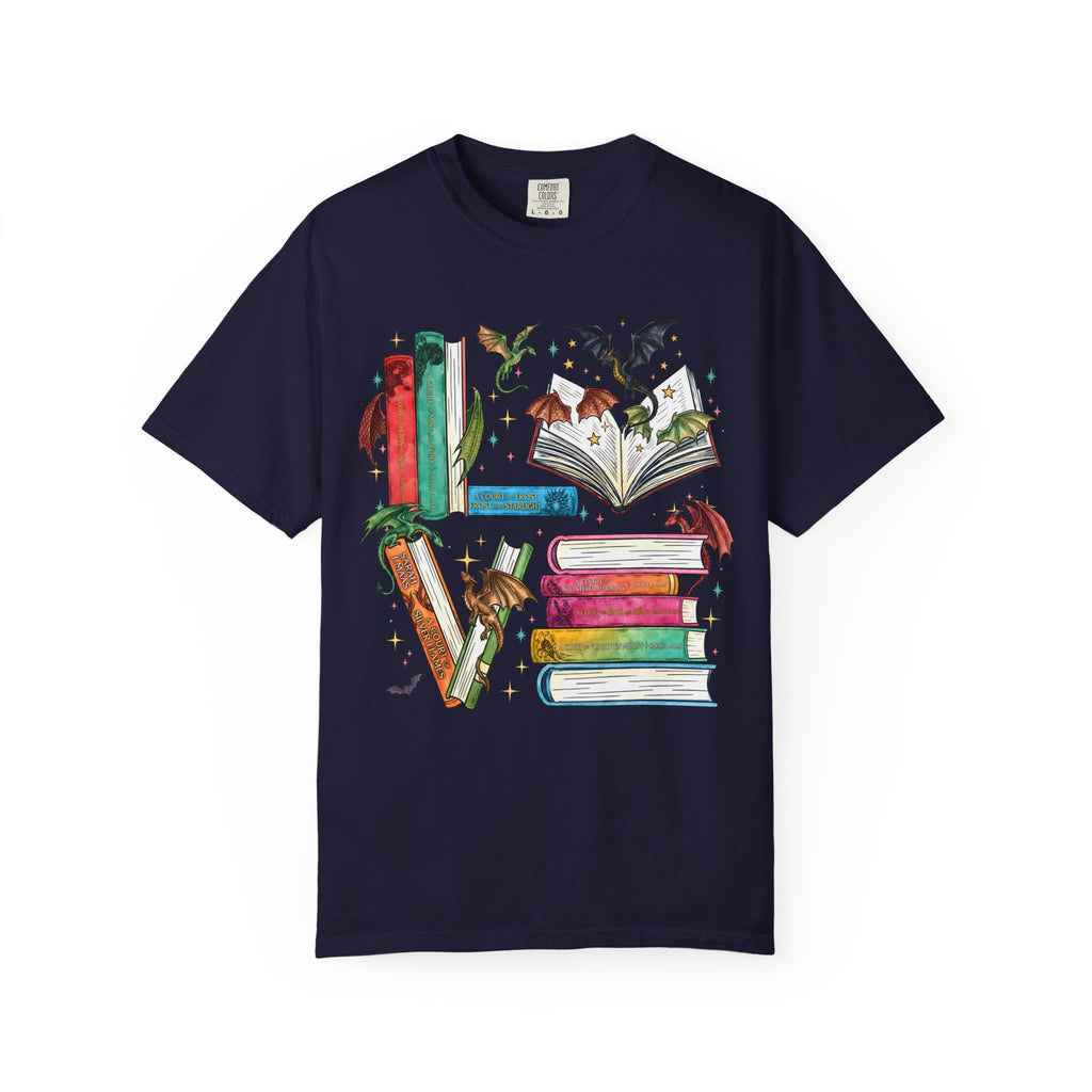 Bookish Relaxed Fit Graphic T-Shirt (Unisex)