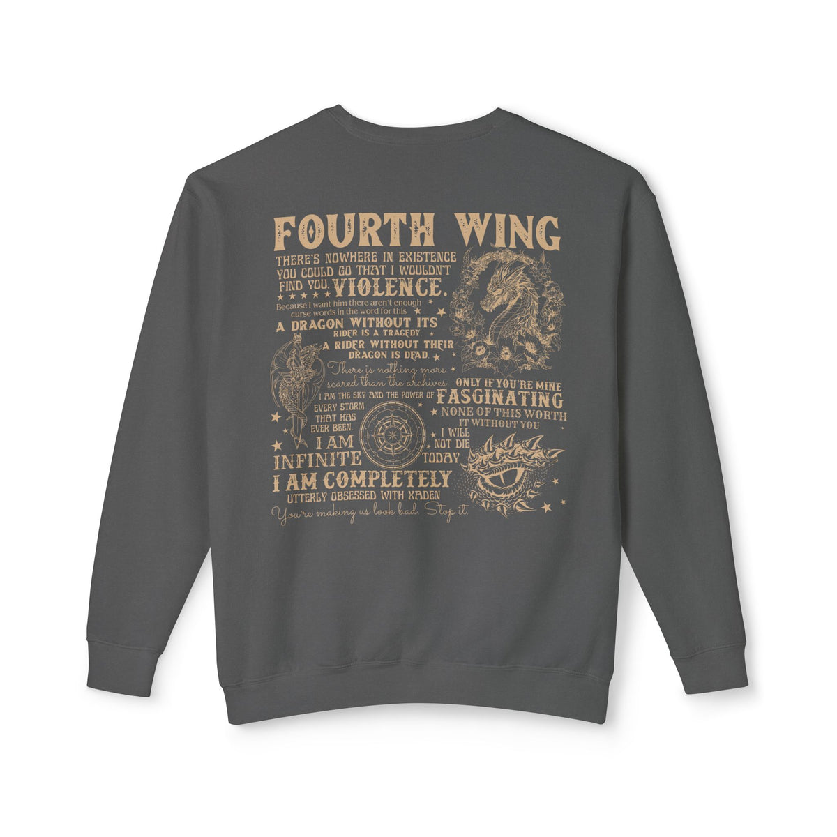 Dragon Lover Lightweight Relaxed-Fit Sweatshirt (Unisex)