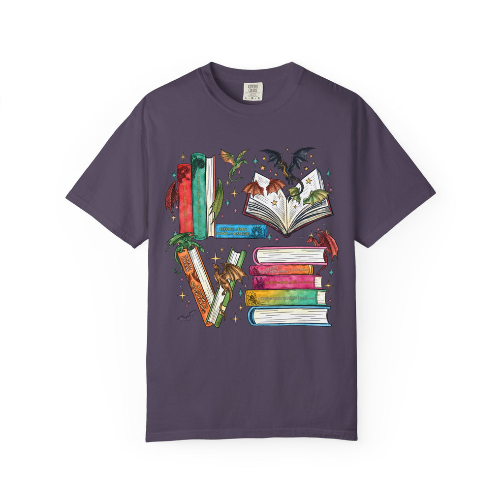 Bookish Relaxed Fit Graphic T-Shirt (Unisex)