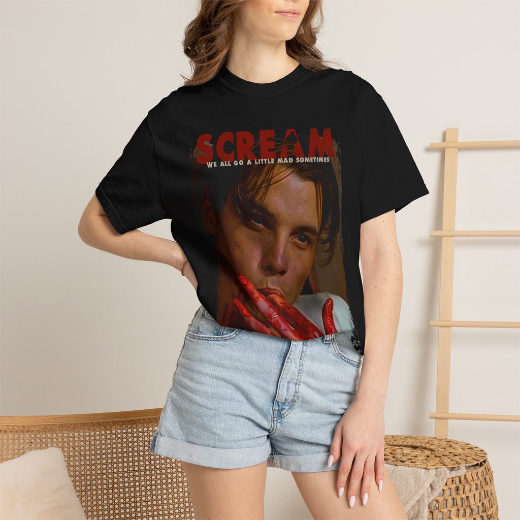 90's Horror Movie Villain Relaxed Fit Graphic T-Shirt (Unisex)