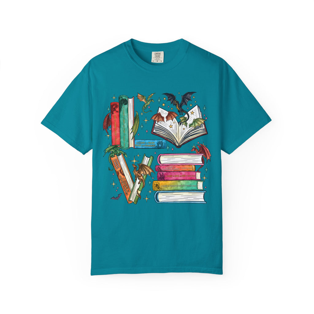 Bookish Relaxed Fit Graphic T-Shirt (Unisex)