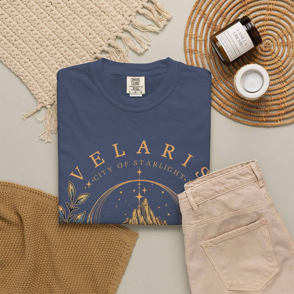 City of Starlight Relaxed Fit Graphic T-Shirt (Unisex)