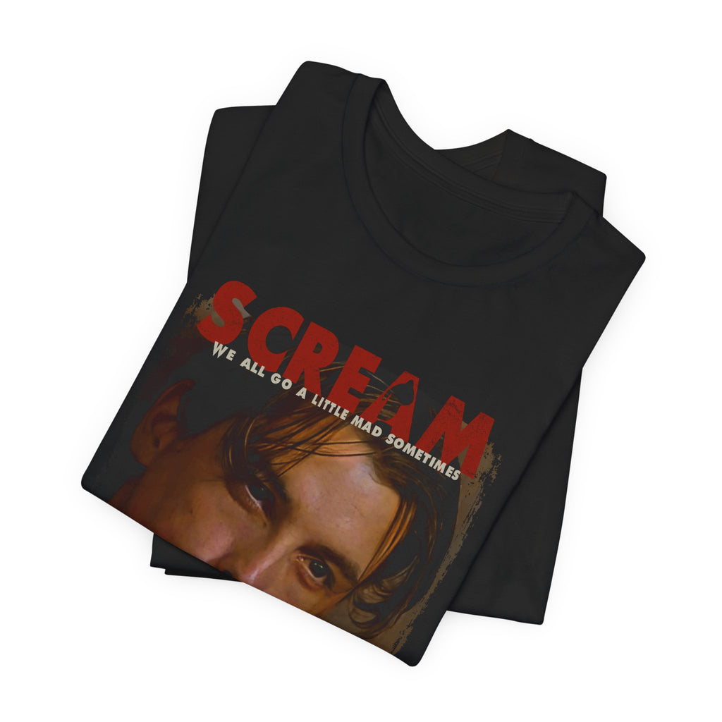 90's Horror Movie Villain Women's Fitted T-Shirt