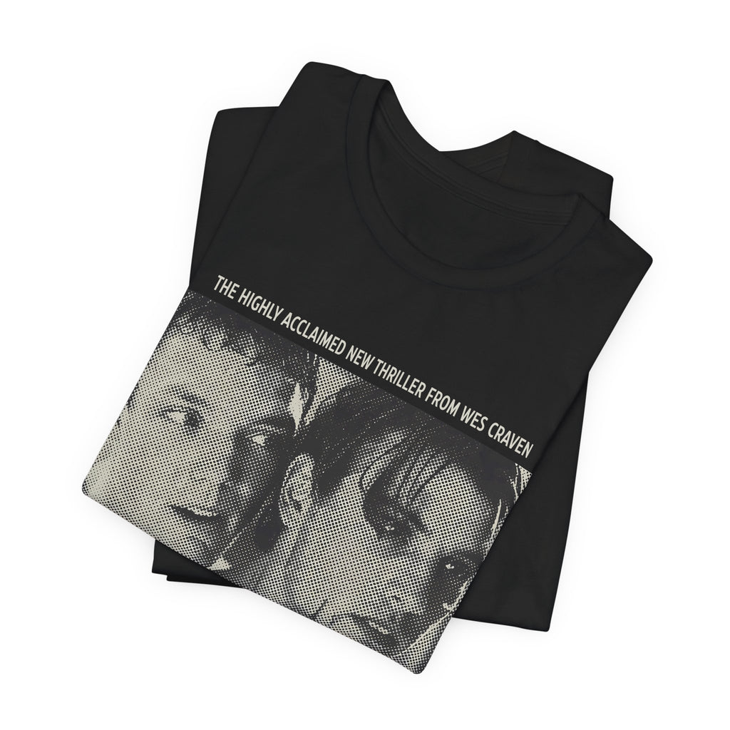 90's Horror Movie Poster Women's Fitted T-Shirt