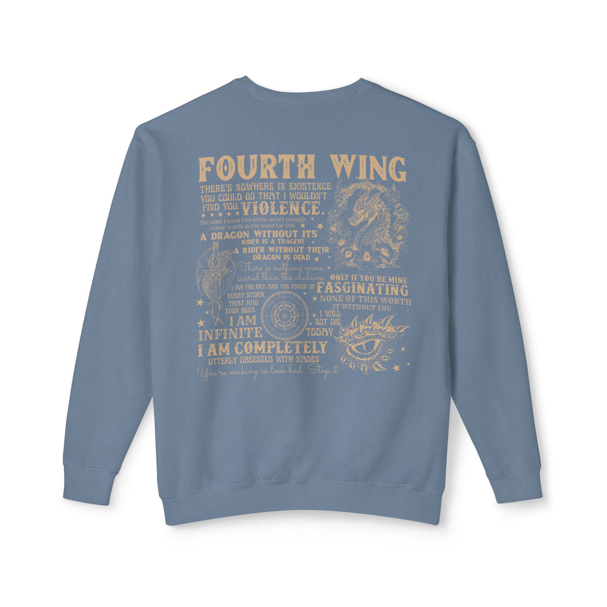 Dragon Lover Lightweight Relaxed-Fit Sweatshirt (Unisex)
