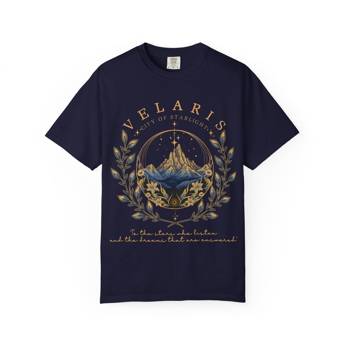 City of Starlight Relaxed Fit Graphic T-Shirt (Unisex)