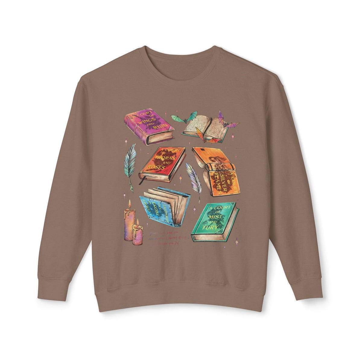 Fey Romantasy Lover Lightweight Relaxed-Fit Sweatshirt (Unisex)