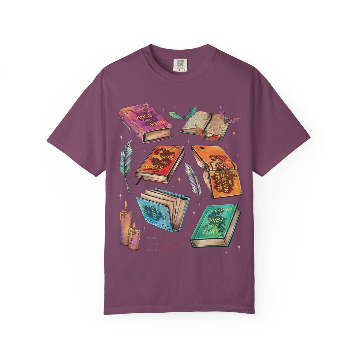 Fey Romantasy Lover Relaxed Fit Graphic T-Shirt (Unisex)