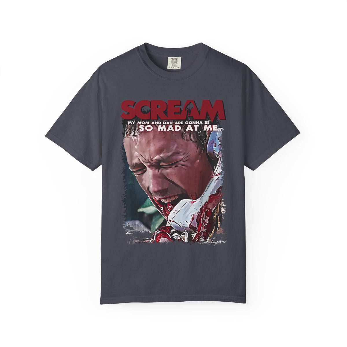 90's Horror Movie Villain Accomplice Relaxed Fit Graphic T-Shirt (Unisex)