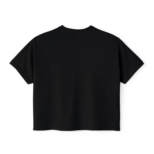 90's Horror Movie Poster Women's Boxy T-Shirt
