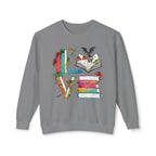 Bookish Lightweight Relaxed-Fit Sweatshirt (Unisex)