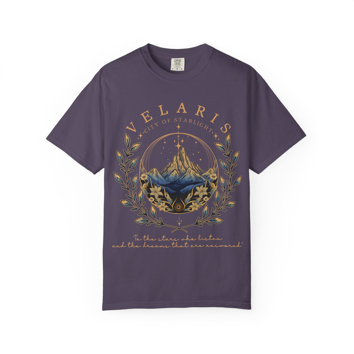 City of Starlight Relaxed Fit Graphic T-Shirt (Unisex)