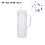 16oz Can-Shaped Tumbler With Handle