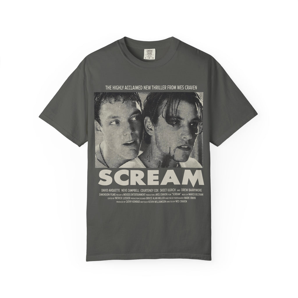 90's Horror Movie Poster Relaxed Fit Graphic T-Shirt (Unisex)