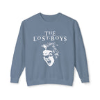 90's Vampire Movie Villain Lightweight Relaxed-Fit Sweatshirt (Unisex)