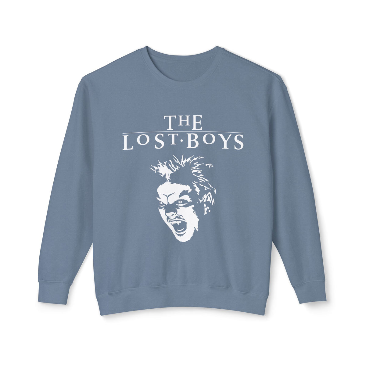 90's Vampire Movie Villain Lightweight Relaxed-Fit Sweatshirt (Unisex)