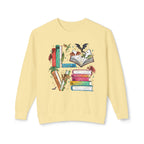 Bookish Lightweight Relaxed-Fit Sweatshirt (Unisex)