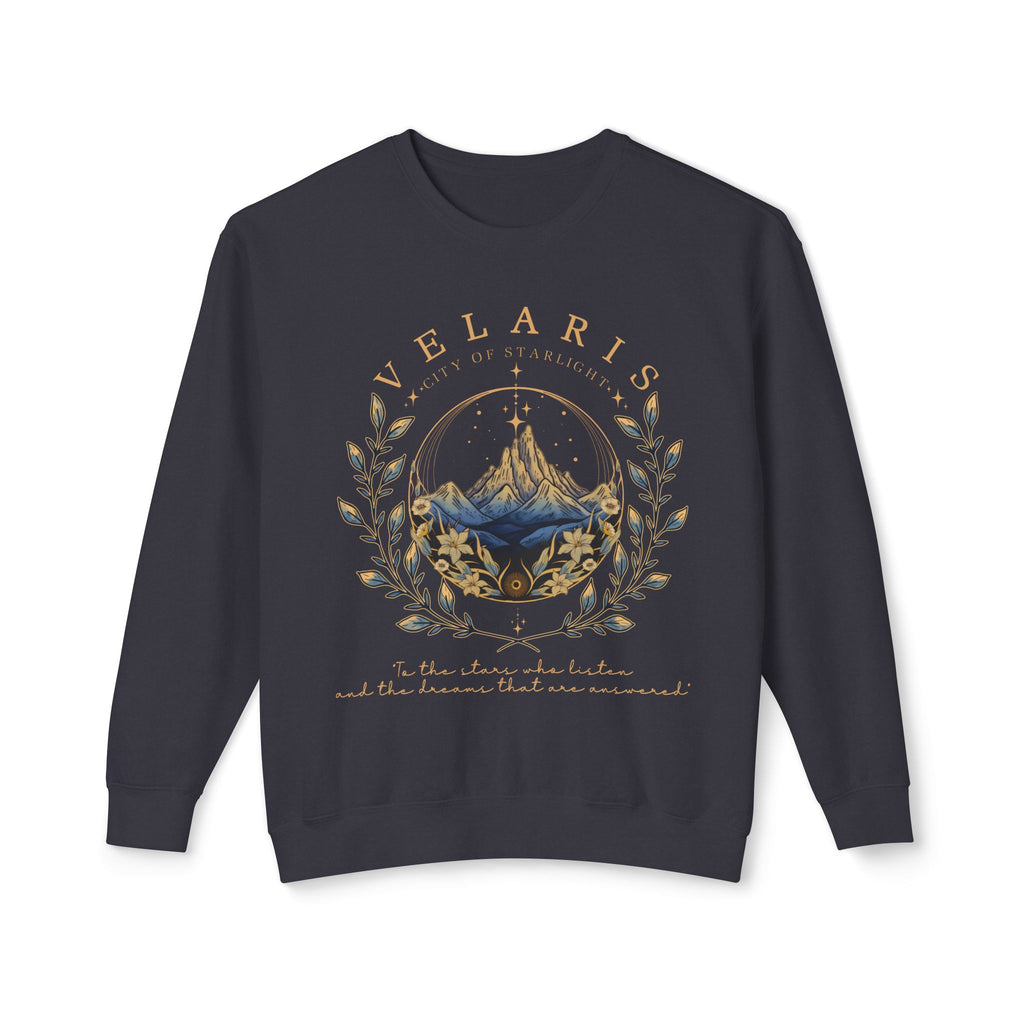 City of Starlight Lightweight Relaxed-Fit Sweatshirt (Unisex)