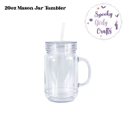 20-22oz Mason Jar Tumblers