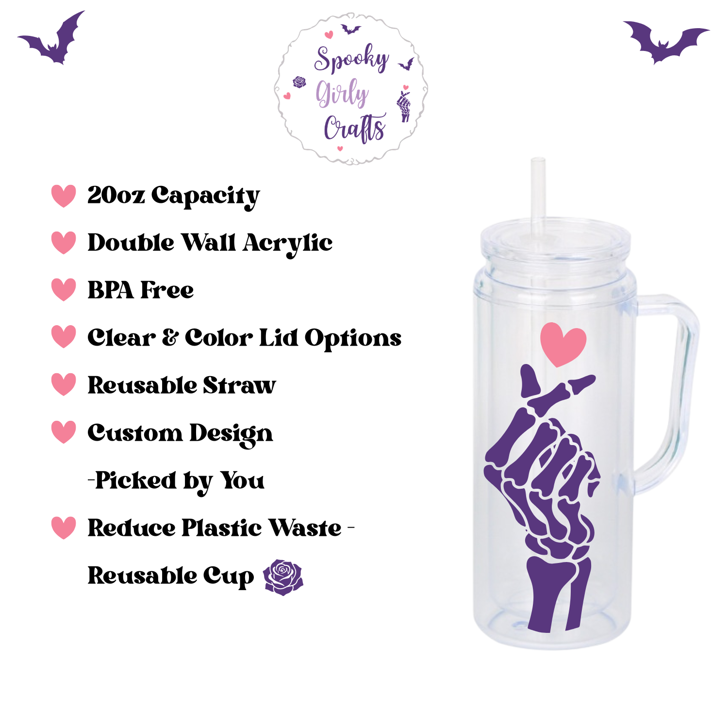 20oz Libby With Handle Tumblers