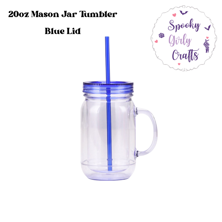 20-22oz Mason Jar Tumblers