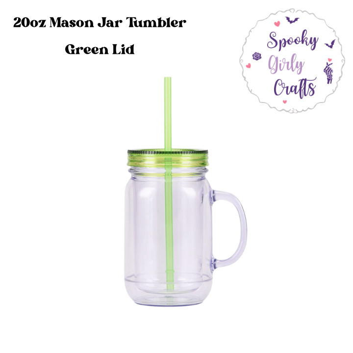 20-22oz Mason Jar Tumblers
