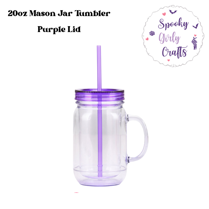 20-22oz Mason Jar Tumblers