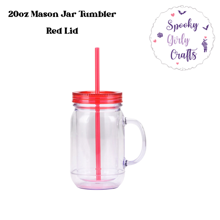 20-22oz Mason Jar Tumblers