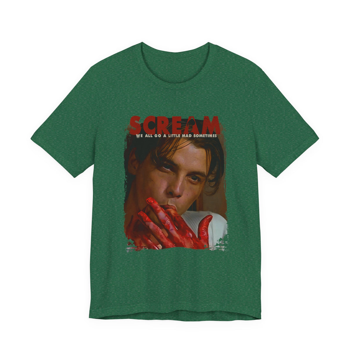 90's Horror Movie Villain Women's Fitted T-Shirt