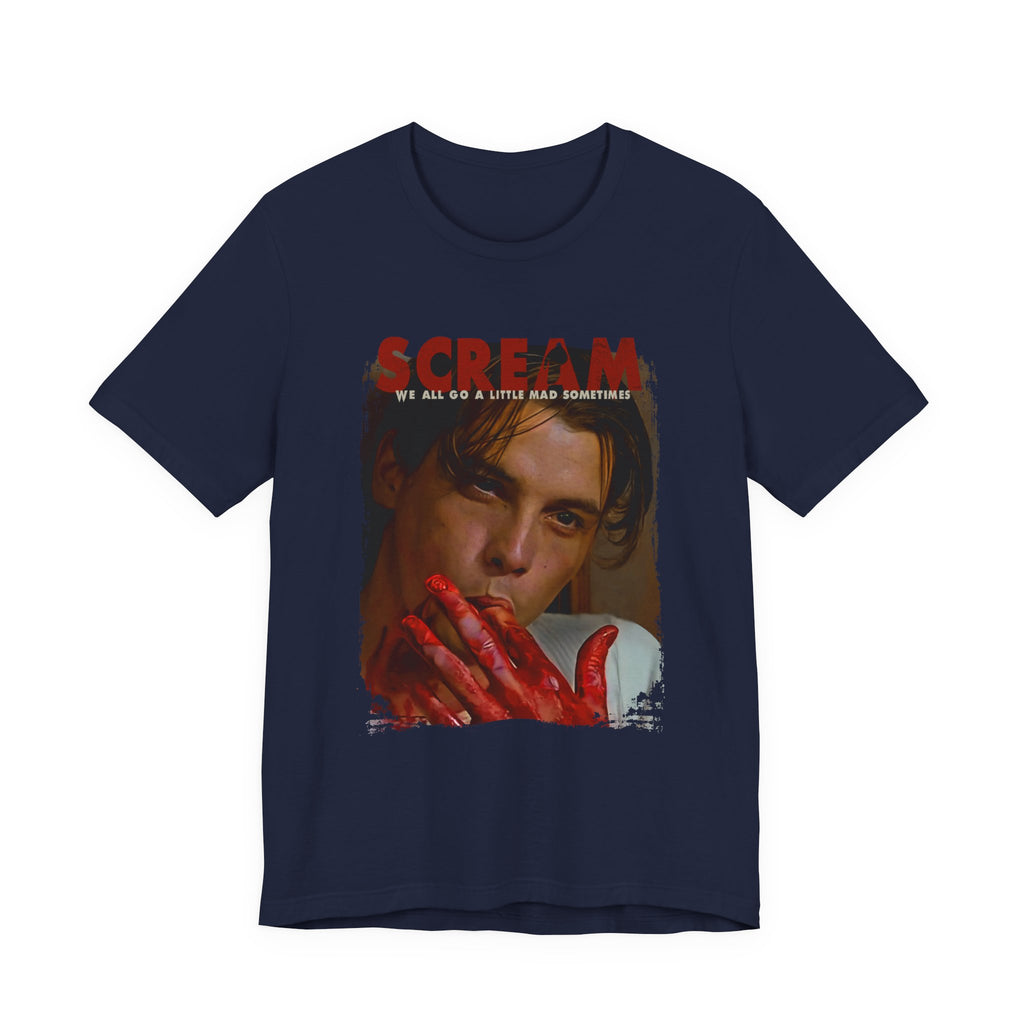 90's Horror Movie Villain Women's Fitted T-Shirt