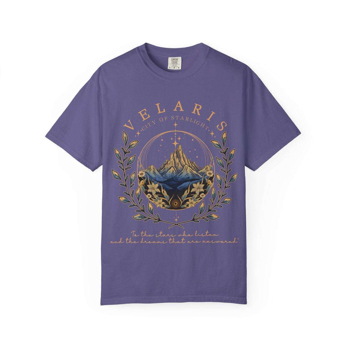 City of Starlight Relaxed Fit Graphic T-Shirt (Unisex)