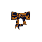 Straw Topper - Halloween Print Bow (Add-On Only)