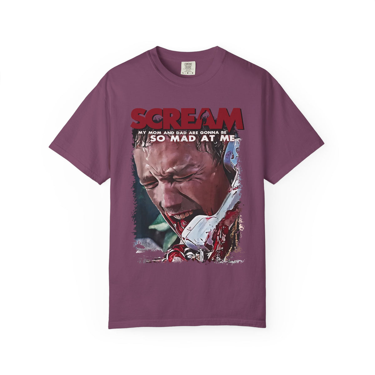 90's Horror Movie Villain Accomplice Relaxed Fit Graphic T-Shirt (Unisex)