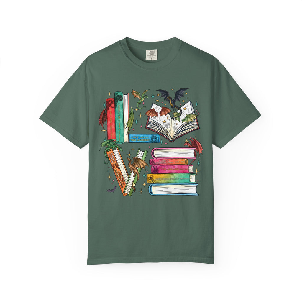 Bookish Relaxed Fit Graphic T-Shirt (Unisex)