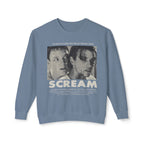 90's Horror Movie Poster Lightweight Relaxed-Fit Sweatshirt (Unisex)