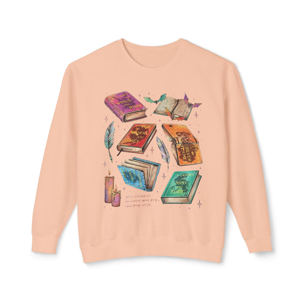 Fey Romantasy Lover Lightweight Relaxed-Fit Sweatshirt (Unisex)