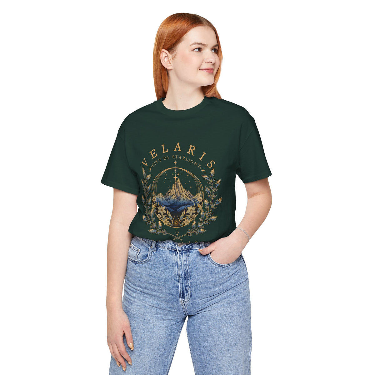 City of Starlight Women's Fitted T-Shirt