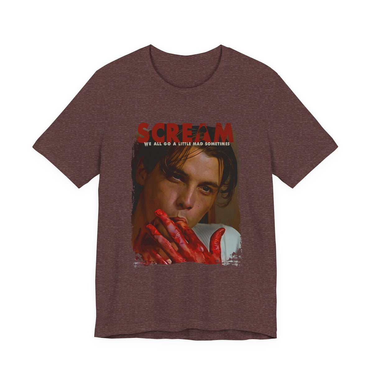90's Horror Movie Villain Women's Fitted T-Shirt