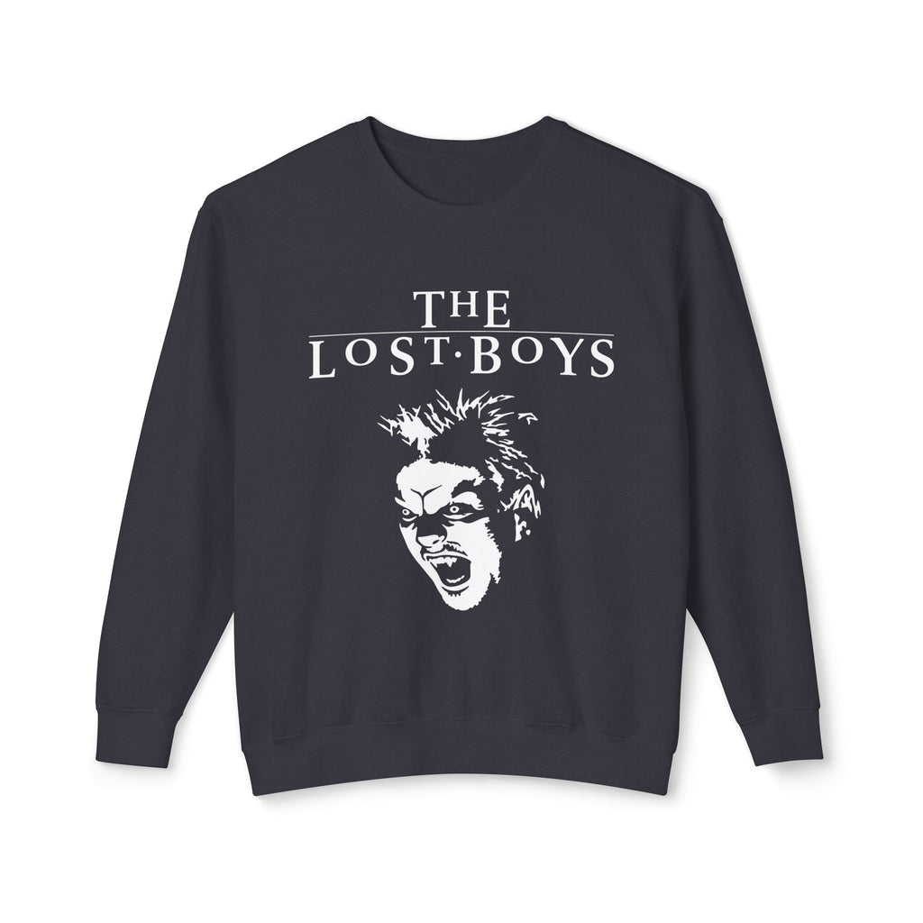 90's Vampire Movie Villain Lightweight Relaxed-Fit Sweatshirt (Unisex)
